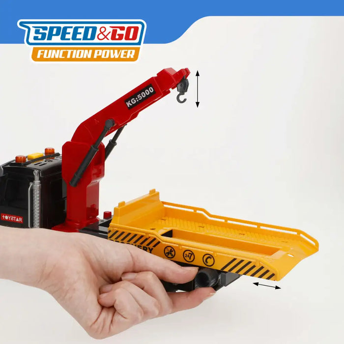 Камион с Кран Speed & Go 31 X 17 X 10 CM (6 броя)