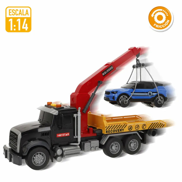 Камион с Кран Speed & Go 31 X 17 X 10 CM (6 броя)