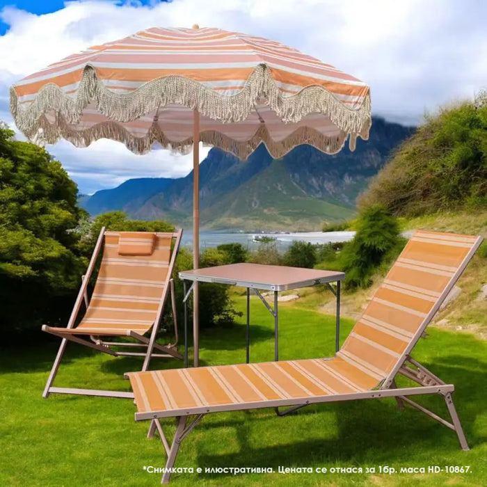 КЪМПИНГ МАСА 80Х60Х70CM UCAMP HD-10867