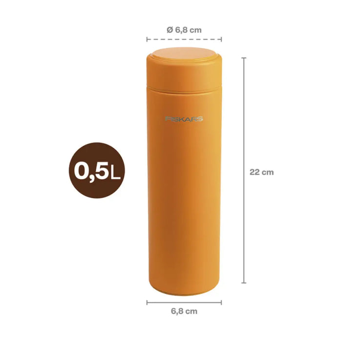 КЪМПИНГ ТЕРМО БУТИЛКА FISKARS ОРАНЖЕВА FISKARS On-the-go