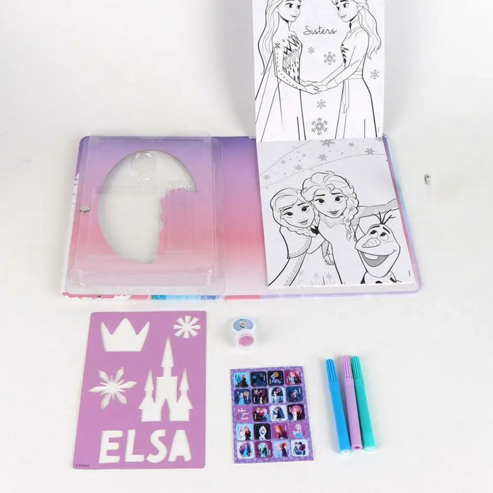 Канцеларски сет Frozen Многоцветен 8 Части
