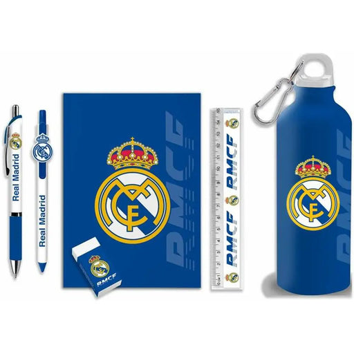 Канцеларски сет Real Madrid C.F. Син Бял