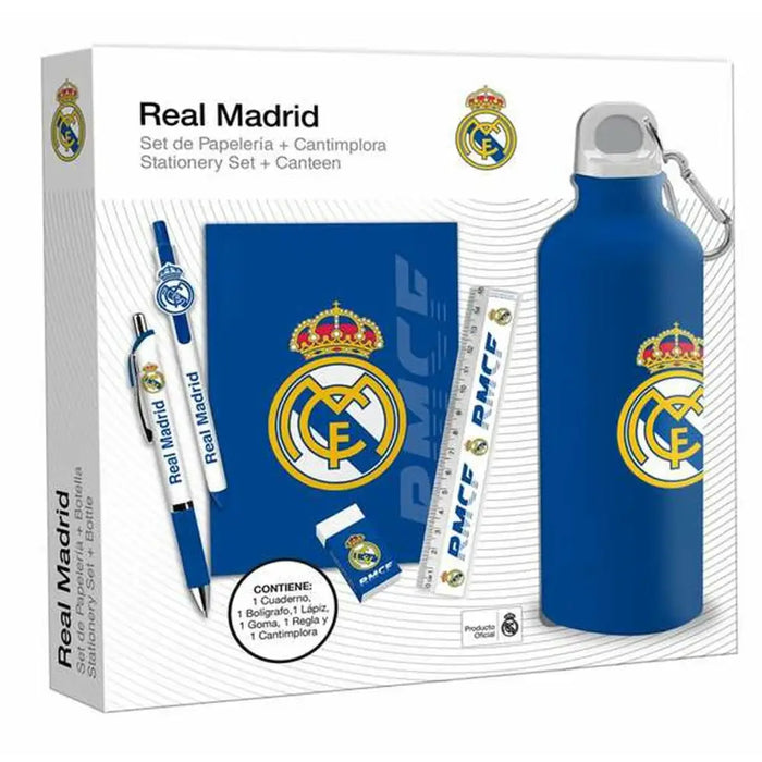 Канцеларски сет Real Madrid C.F. Син Бял