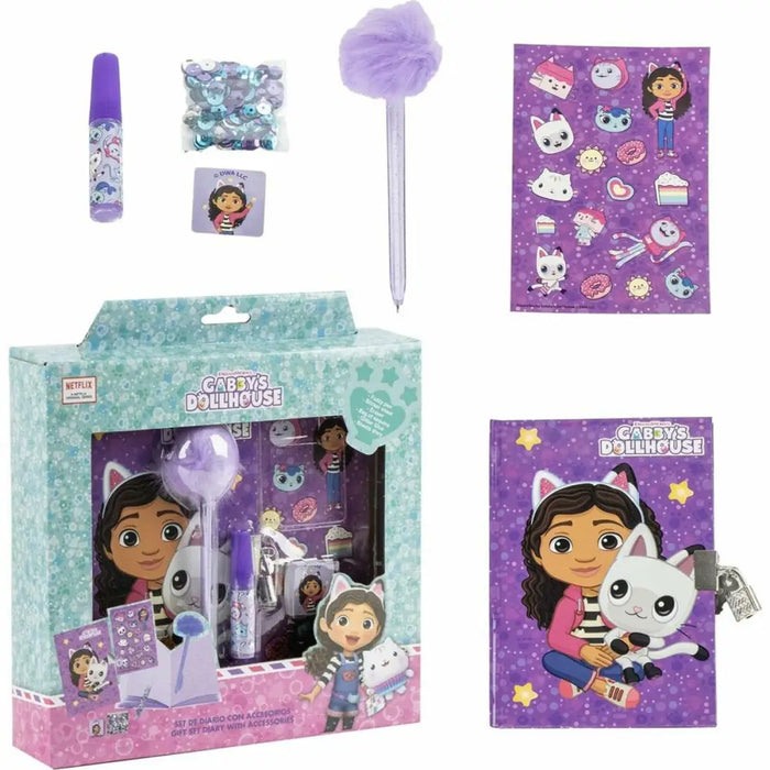 Канцеларски сет Gabby’s Dollhouse Многоцветен