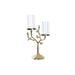 Канделабър DKD Home Decor Кристал Златен Алуминий Птици (29