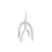 Канделабър DKD Home Decor Scandi 21,5 x 21,5 x 23 cm Бял