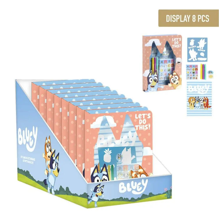 Канцеларски сет Bluey 8 Части