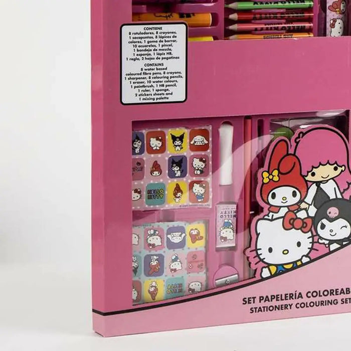 Канцеларски сет Hello Kitty Бял