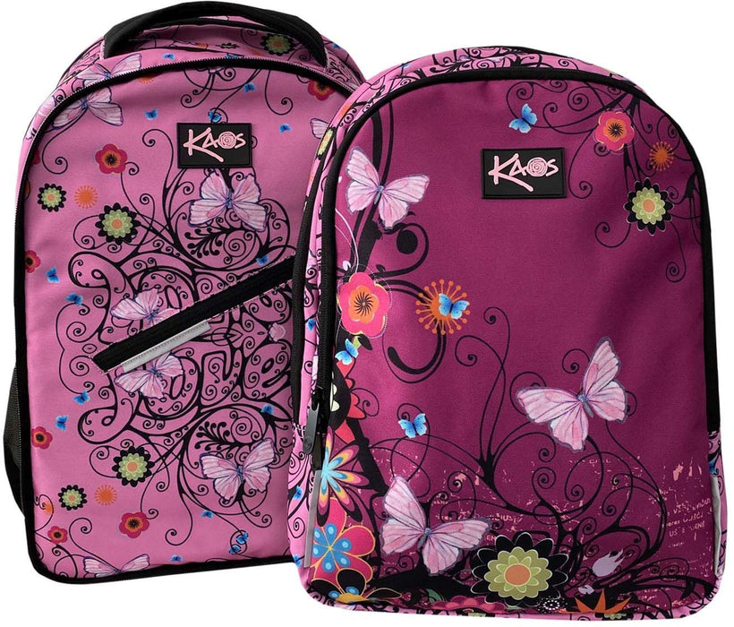 Ученическа раница Kaos 2 в 1 - Spring Star, с 4 отделения