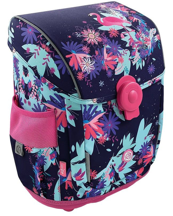 Ученическа ергономична раница Kaos - Tropic Night, с капак