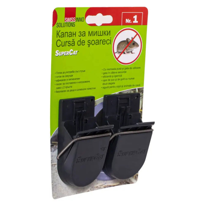 КАПАН ЗА МИШКИ 2БР. SWISSINNO SUPER CAT
