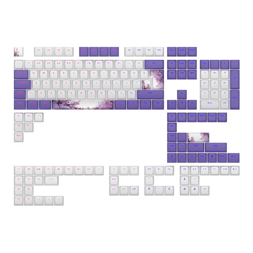 Капачки за механична клавиатура Dark Project - Violet