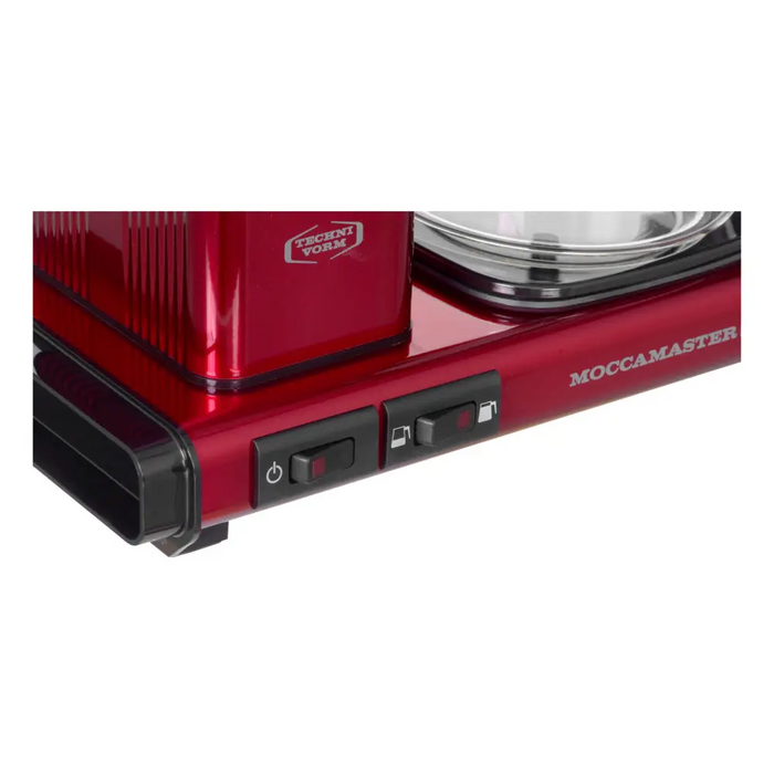 КАПКОВА КАФЕВАРКА MOCCAMASTER KBG SELECT МЕТАЛИК ЧЕРВЕНА