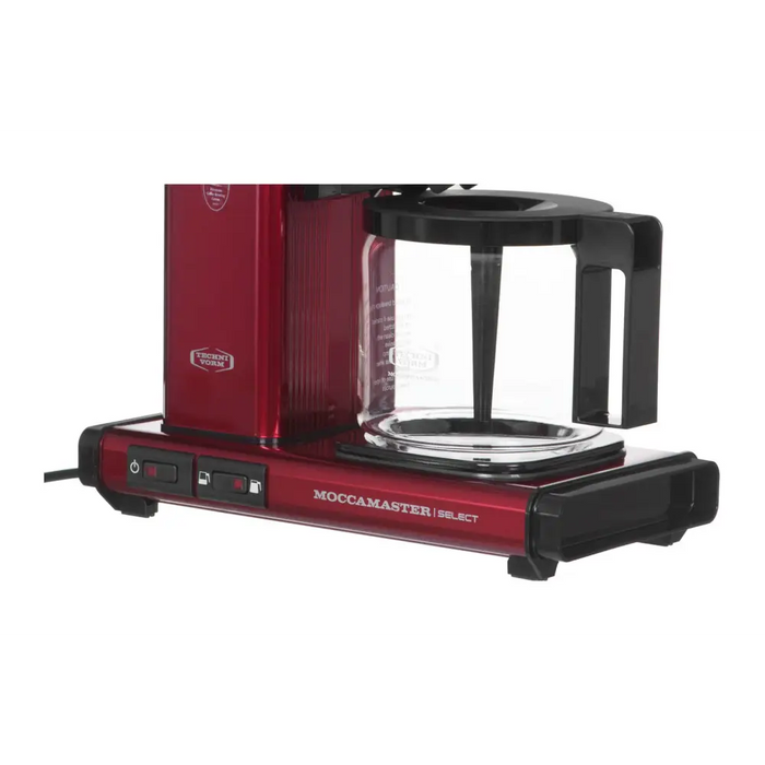 КАПКОВА КАФЕВАРКА MOCCAMASTER KBG SELECT МЕТАЛИК ЧЕРВЕНА