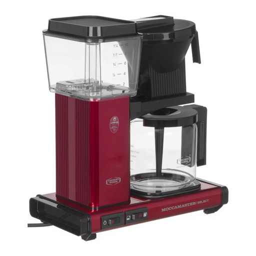 КАПКОВА КАФЕВАРКА MOCCAMASTER KBG SELECT МЕТАЛИК ЧЕРВЕНА