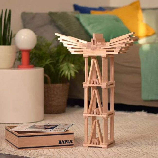 Дървен конструктор Kapla - 100 части