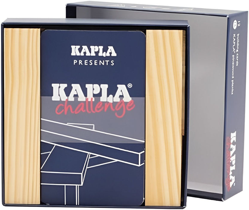 Дървен конструктор Kapla - Карти с предизвикателства