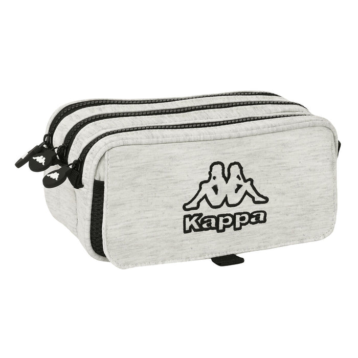 Троен Моливник Kappa Grey knit Сив (21,5 x 10 x 8 cm)