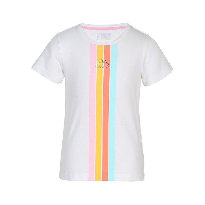 Спортен Комплект за Деца Kappa Quome Kid Jr Бял