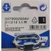 КАРАБИНА ОВАЛ С ГАЙКА 3.5MM 29/5X10 2БР