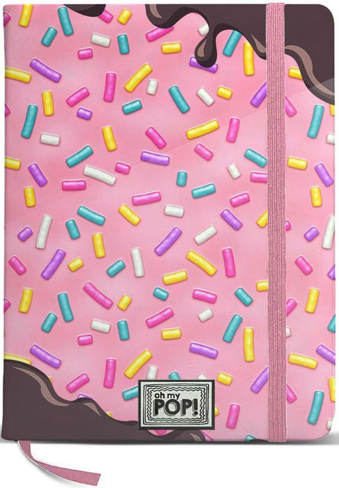 Бележник с ластик Karactermania OMP! - Sprinkles