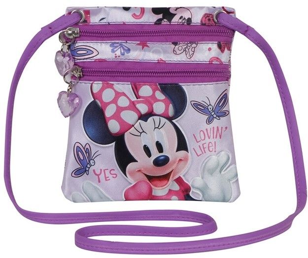 Малка чанта за рамо Karactermania Minnie - Butterflies