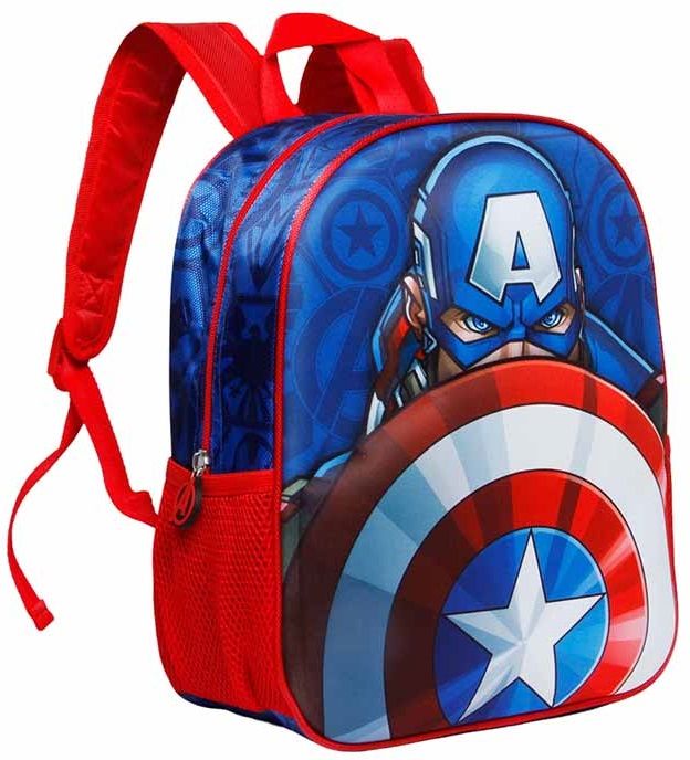 Раница за детска градина Karactermania Capitan America - Patriot, 3D