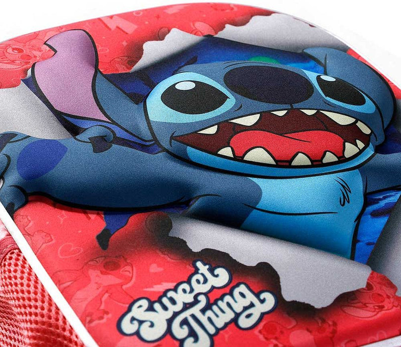 3D раница за детска градина Karactermania Lilo and Stitch - Thing, с колелца