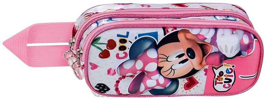 Ученически 3D несесер Karactermania Minnie - Too Cute, 2 ципа