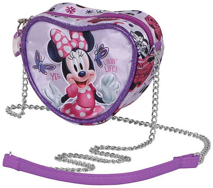 Чанта-сърце Karactermania Minnie - Butterflies, малка
