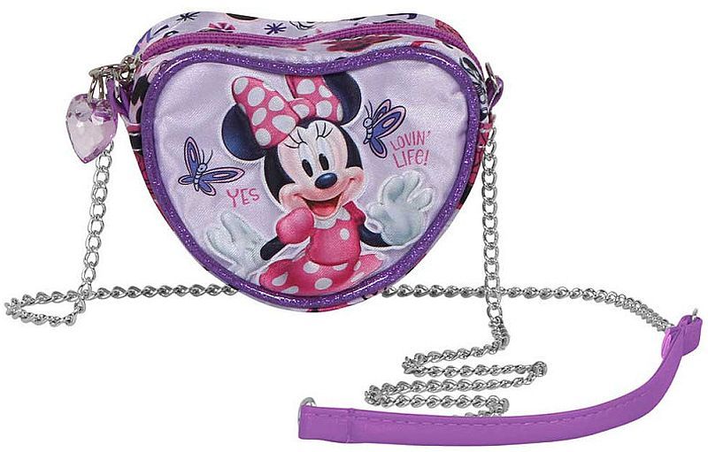 Чанта-сърце Karactermania Minnie - Butterflies, малка