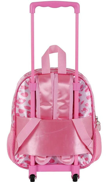 Раница за детска градина с колелца Karactermania Barbie - Fashion, 3D