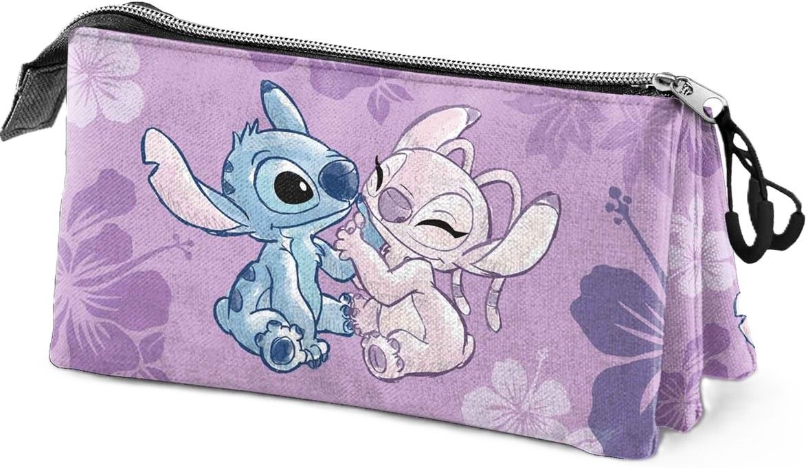 Троен несесер Karactermania Lilo & Stitch - Angel, 1 цип