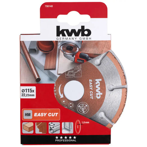 КАРБИДЕН ДИСК ЗА РЯЗАНЕ KWB 115x1x22.23