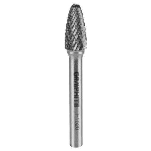 КАРБИДЕН ЗАОБЛЕН ФРЕЗЕР ЗА МЕТАЛ 10X20 MM GRAPHITE 55H371