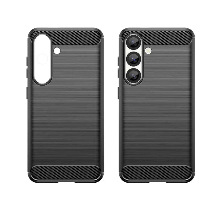 Карбонов кейс Гъвкав силикон за Xiaomi Redmi Note 14 Pro 4G