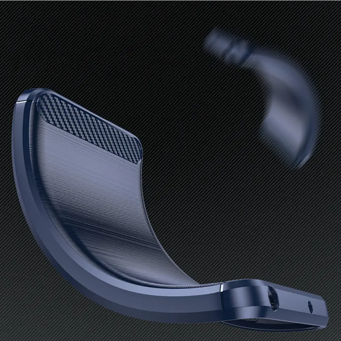 Карбонов кейс за Samsung Galaxy S24 FE - син