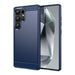 Карбонов кейс за Samsung Galaxy S25 Ultra - син