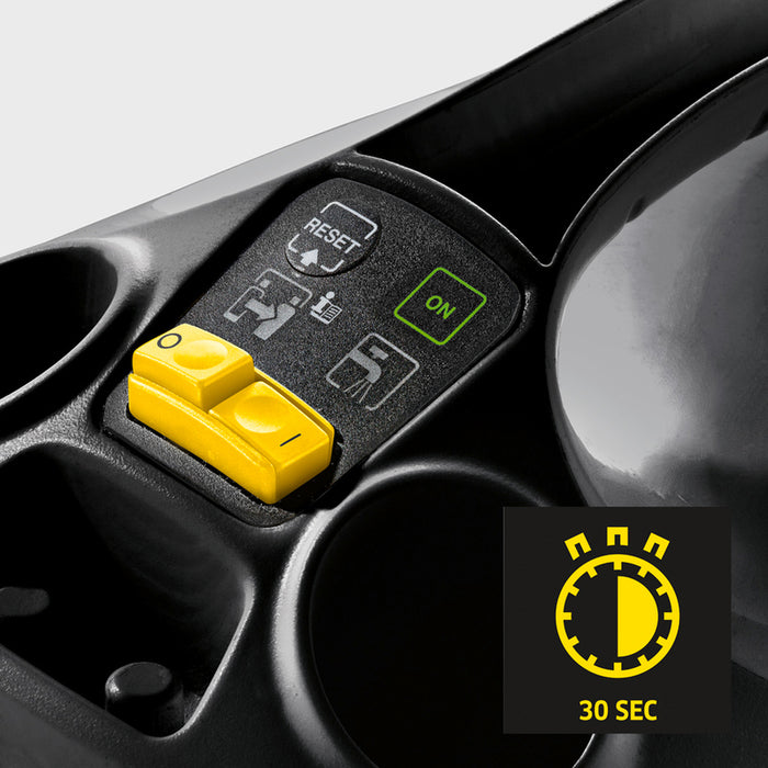 ПАРОЧИСТАЧКА KARCHER SC 3 EASYFIX SPECIAL 1900 W, РЕГУЛАЦИЯ НА ПАРАТА