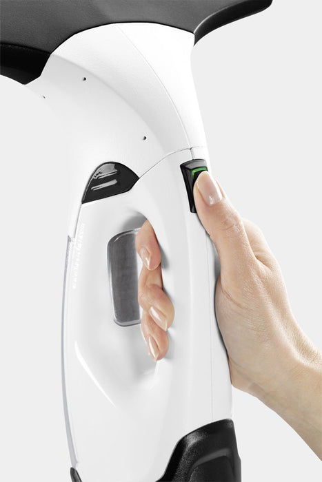 Електрическа машина за почистване на прозорци Kärcher WV 2 Plus N D500 0.1 л Черен, Сребрист, Бял