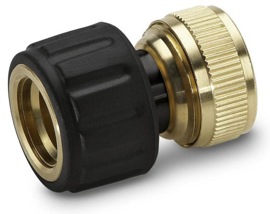 Куплунг за маркуч Karcher - 3/4'', месинг, с Aqua Stop