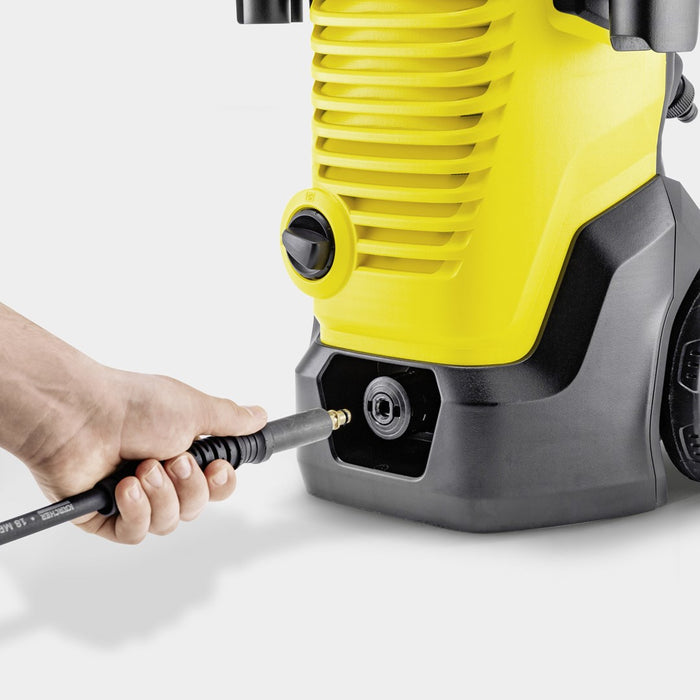 Karcher AG K 5 WCM Водоструйка с високо налягане, вертикална, електрическа, 500 л/ч, черна, жълта