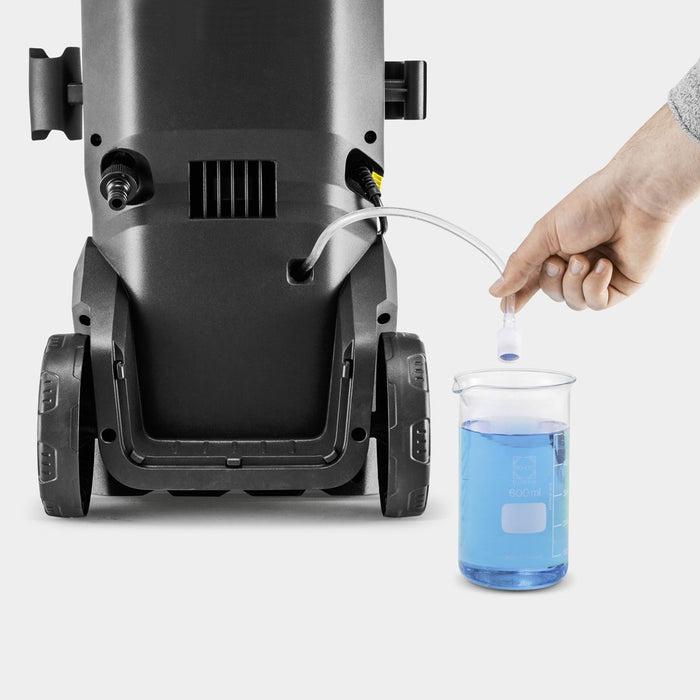 Karcher AG K 5 WCM Водоструйка с високо налягане, вертикална, електрическа, 500 л/ч, черна, жълта