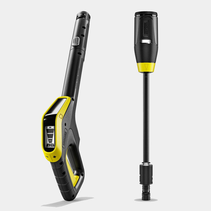 Водоструйка Kärcher K 5 Comfort Premium Connect Home, изправена, 500 л/ч, 2100 W, жълта