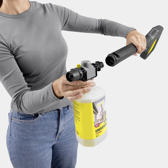 Водоструйка Kärcher K 4 Comfort Premium Home, изправена, 420 л/ч, 1800 W, жълта