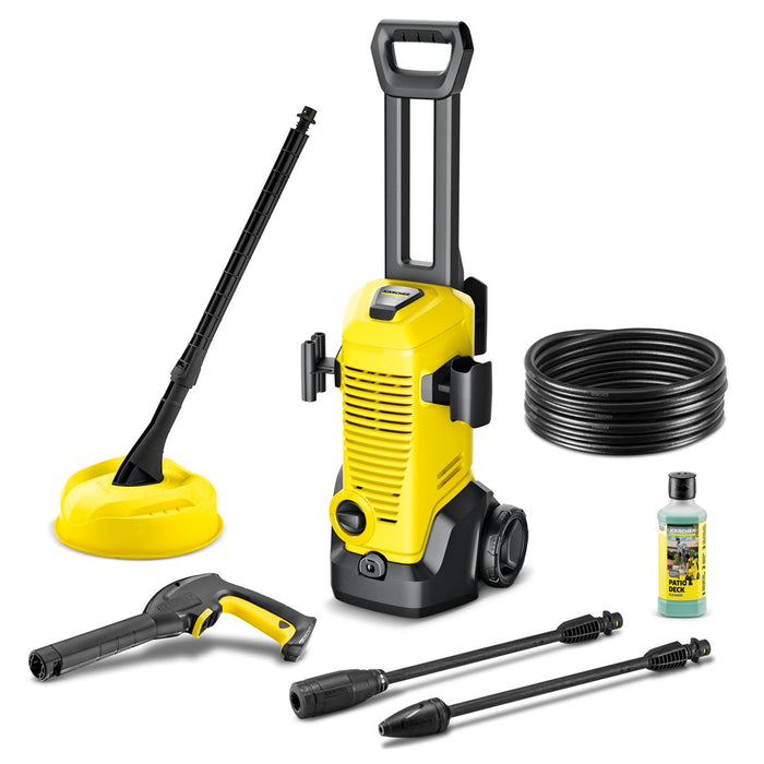 Водоструйка Kärcher K 3 Home 380 л/ч 1600 W (1.676-354.0) Черен, Жълт