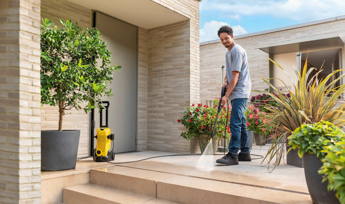 Водоструйка Kärcher K 3 Home 380 л/ч 1600 W (1.676-354.0) Черен, Жълт