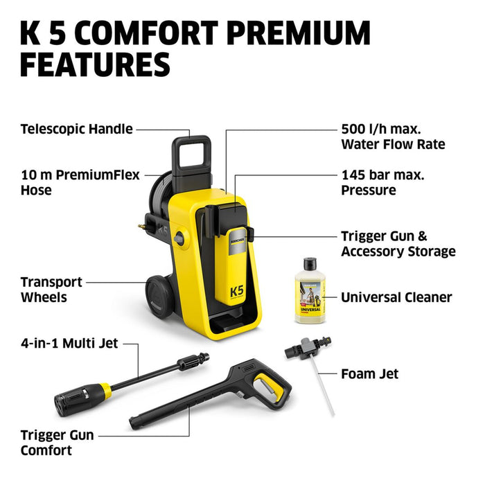 Уред за почистване под високо налягане Kärcher 1324800 2100 W 420 l/h 500 l/h