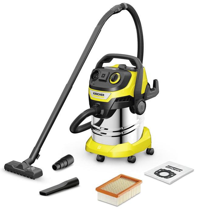 Прахосмукачка Karcher – WD 5 P S V-25/5/22, сива/жълта