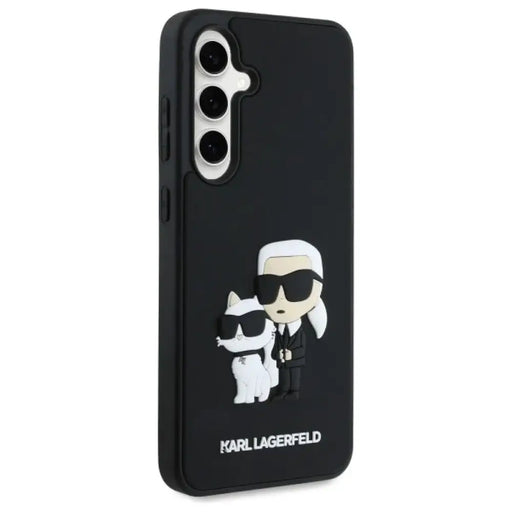 Karl Lagerfeld 3D гумен калъф Karl&Choupette за Samsung